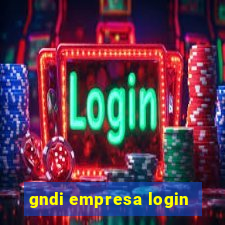 gndi empresa login